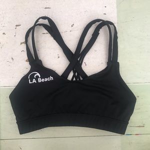 Black Sports Bra